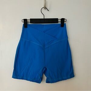 Vibrant Blue Women's Athletic Shorts